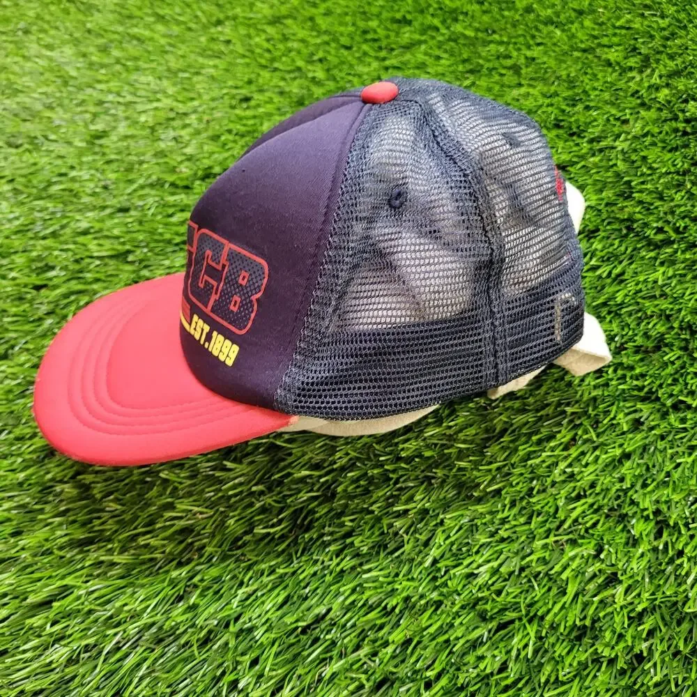 Official FC Barcelona FCB Trucker Hat Snapback Boys Youth Size